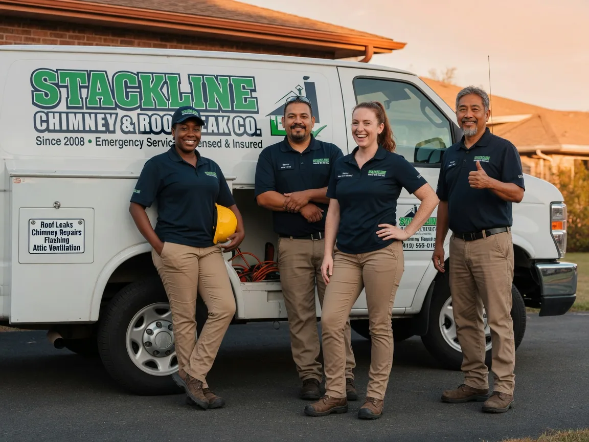 Chimney flashing repair company in Woodburn, OR